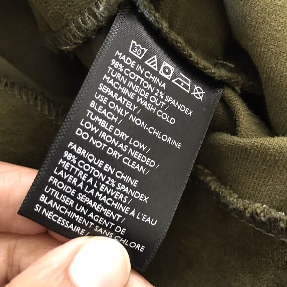 Urban Outfitters BDG Green Y2K Velvet Short Low Rise Mini Skirt With Pockets - S - Picture 7 of 8